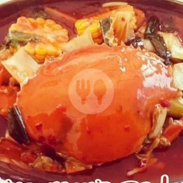 Kepiting Besar Saos Manis Pedas menu Seafood Senja, Paseh