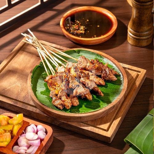 Sate Kambing Daging Polos menu Sate Tegal Marem - Sate Kambing Muda, Sukajadi