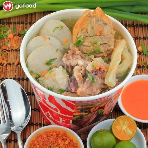 Baso Bihun Campur menu A Fung Baso Sapi Asli, Ciputra World