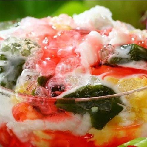 Es Kelapa Jeruk menu Ayam Goreng Berkah Rachmat, Melawai