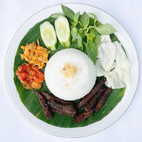 Rawon + Nasi menu Rawon Kertasari, Sayati, Margahayu, Bandung