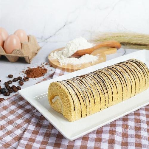 Roll Cake Blueberry Chocolate menu Capital Bakery & Cake, Puri Pesanggrahan