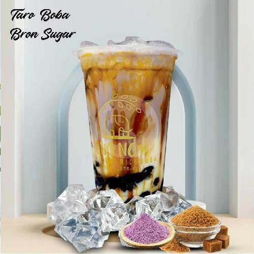Greentea Boba Brown Sugar menu Cha Nom Milk Boba, Pasar Kliwon
