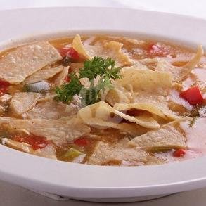 Chicken Tortilla Soup menu Amigos Bar & Cantina, Kebon Sirih