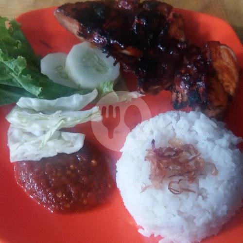 Nasi Putih + Ayam Bakar Kalasan Dada menu Ayam Bakar & Ikan Bakar Warung Mega Jaya, Setia Kawan