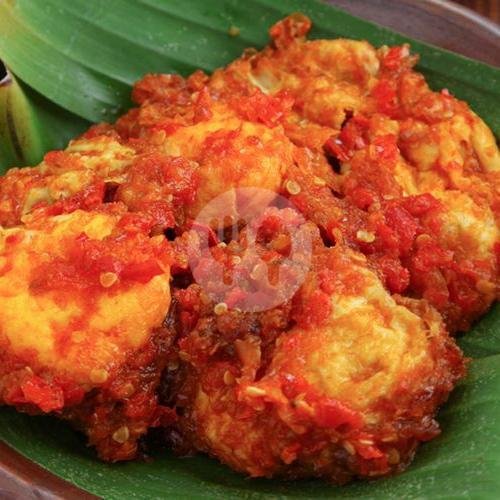 nasi ayam geprek menu Warmindo Wahyu Rama, Kabupaten