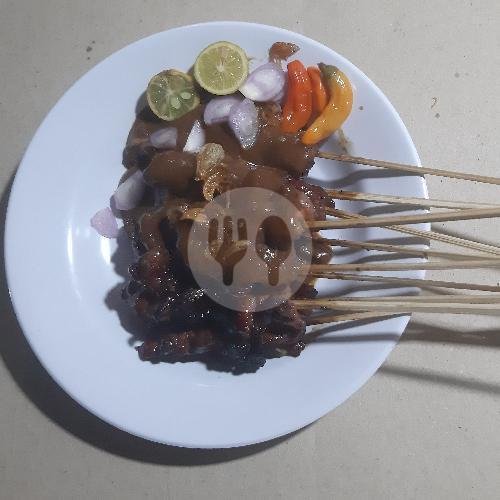 Sate Ayam Daging Spesial (Asin Pedas) menu Sate Madura Mekar Wangi, Karasak Barat