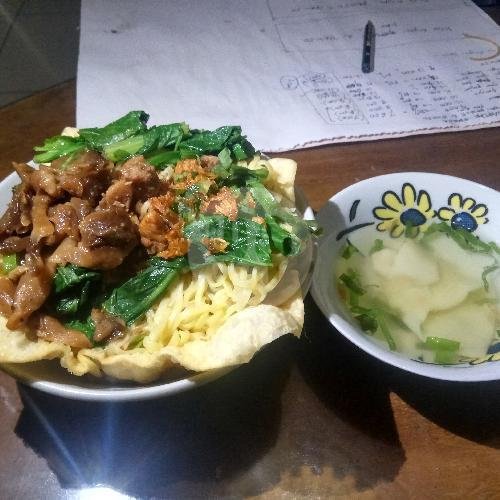 Mie Ayam Pangsit Bakso menu Mie Ayam Pangsit Pak Gun, Samirono