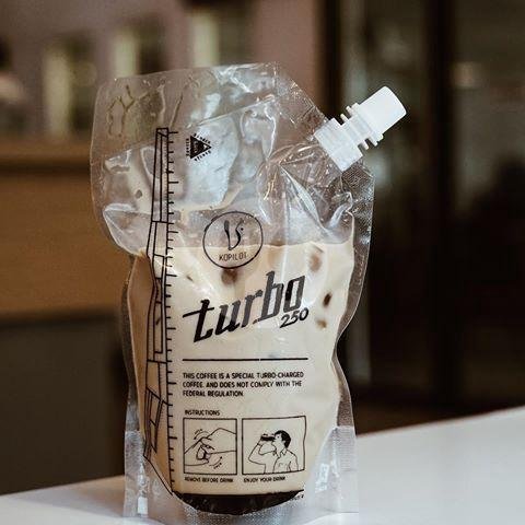 Kopi Turbo Dual Boost 1L menu Kopilot (Coffee House & Kitchen), Cipayung