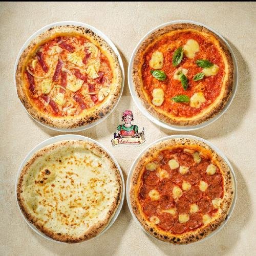 Hemat 4 ( 4 Large Pizza ) menu Popolamama Pasta & Pizza, Sudirman Plaza