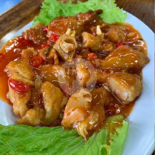 Ayam Balado Patai menu Ayam Rica Rica Mas Bagus, Pondok