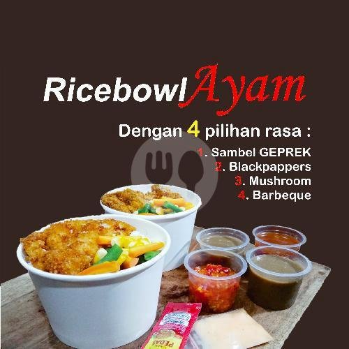 Ricebowl Ayam menu Waroeng Menak Cimahi Steak, Cimahi