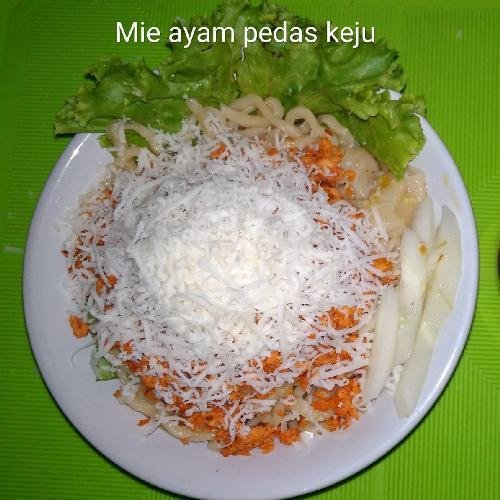 Pangsit Mie Ayam Bakso menu Pangsit Mie Ayam Bu Tin, Sukolilo