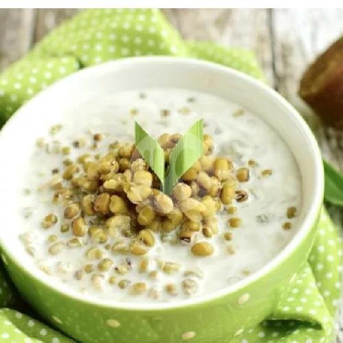 Bubur kacang ijo ketan hitam + susu menu Warkop Otong BKI (Aneka Sari), Cisaat