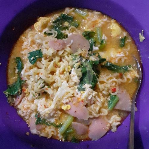 Indomie Seblak Ceker menu Seblak Mama Abay, Gardu FBR 370
