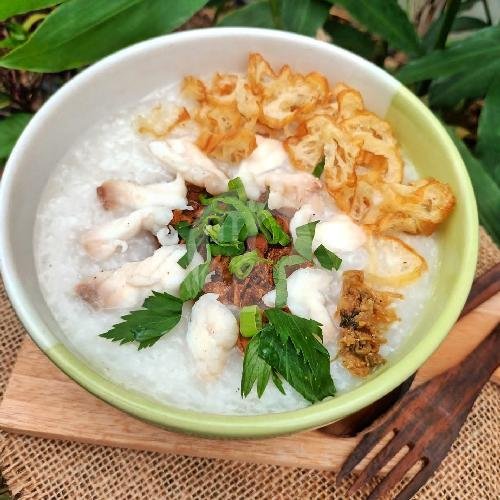 Es Teller menu Bubur Ayam Asia