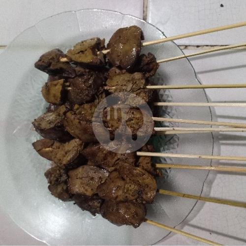 Sate Usus menu Bubur Ayam Khas Jakarta Sashi, Jendral Sudirman