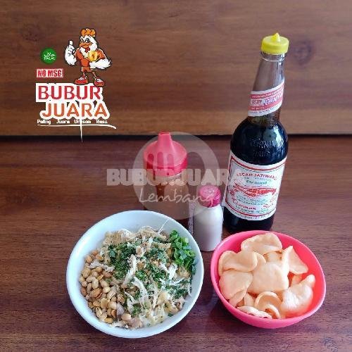 Bubur Ayam Telor menu Bubur Ayam Juara Lembang, Jayagiri