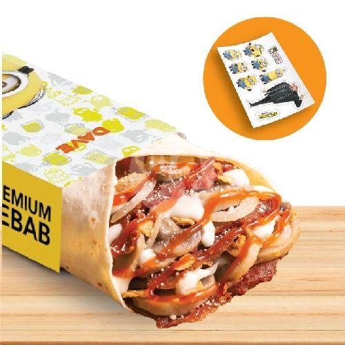 Minions Edition: Cheesy Holic Kebab menu KABOBS - Premium Kebab, Yogya Tegal