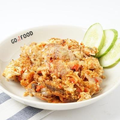 Ati Ampela Bebek menu Sambel XP, Mijen