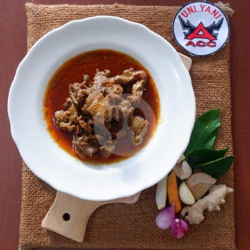 Nasi Bungkus Cincang Kambing menu Rumah Makan Padang Uni Yani, Borobudur