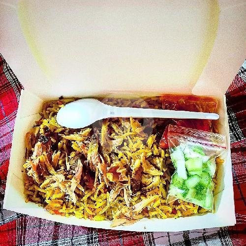 Box 1 Porsi Nasi Basmati Kebuli Ayam Kecil(1/8) menu Kebuli Yemeni, Ciledug