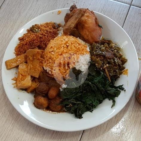 Nasi Ayam Balado Ijo menu Rm Tarako Minang, Kolonel Masturi