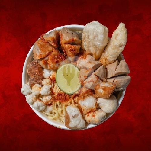 Mamang Kenyang 4 menu Baso Aci Mamang Super Pedas, Kios Taman Pondok Labu