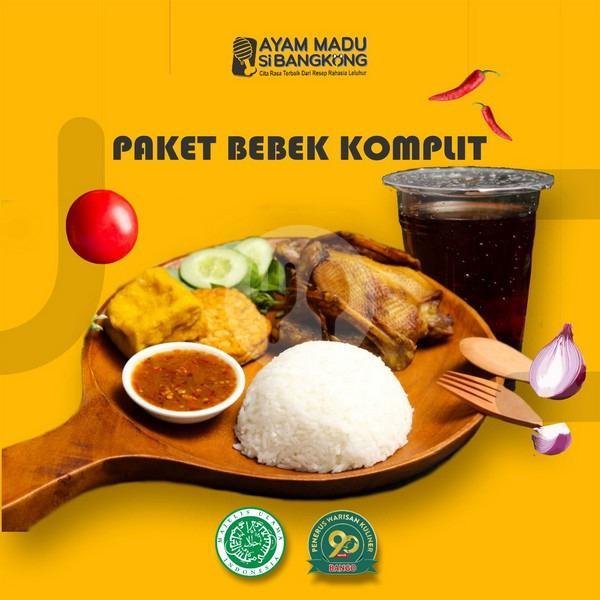 Paket Ayam Gurih Komplit menu Ayam Madu SiBangkong, Riau