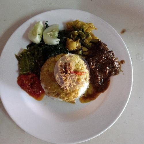 Nasi Kikil menu Masakan Padang Malin Intan, Embong Blimbing