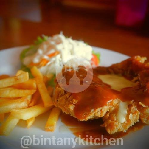 Mie Goreng Sapi menu Bintany Kitchen, Salaman