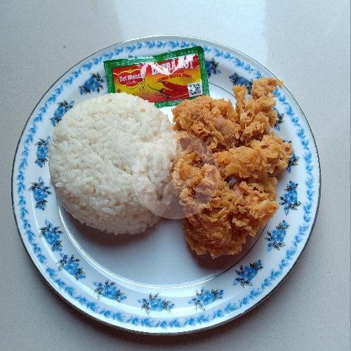 Paket Nasi Ayam Hokki +Es Jeruk menu Ayam Geprek Hokki, Tegal Arum