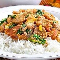 Nasi Gila menu Warkop Saluyu, Warakas 1