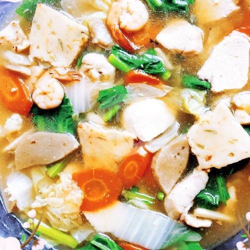 Fuyunghai menu Berkat Fortune, Tandes