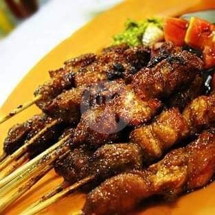 Sate Ati Ampela (10 Tusuk) Bumbu Kacang menu Sate Madura Cak Bakrie, Rawalumbu