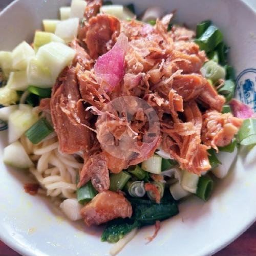 Mie Ayam Bakso menu Bakso Pak LAKEN, Manyaran Semarang Barat