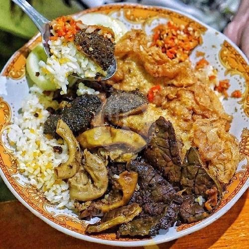 Nasi Jagung Babat Paru menu Nasi Jagung Babat Usus Khas Madura Pasar Senggol, Jemursari