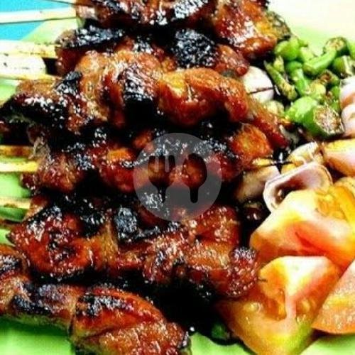 paket berdua (10 sate ayam, 1sop, 2 nasi menu Warung Sate Madura Cak Idris Percetakan Negara, Cempaka Putih