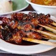 Sate Kambing menu Warung Sido Mampir Pak Sugi Solo