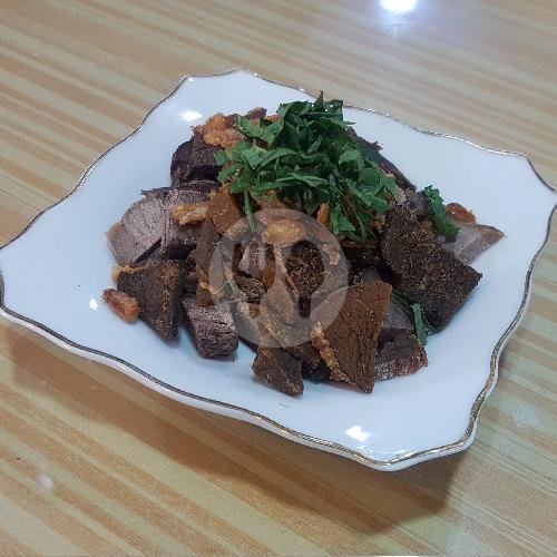 Soto Daging Kering/ Badaruk menu Soto Garuda, Padang Utara