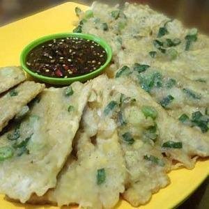 Nasi Putih menu Mendoan Kane (Tempe Mendoan) & Ayam Penyet, Batu Raya