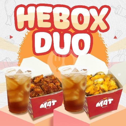 Ricebox Sambal Bawang menu Mr. M4T, Pujasera Suhat Indah