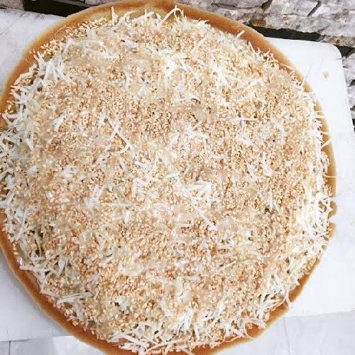 Keju Kacang Coklat susu,  Rasa Yg Melimpah menu Martabak King Flamboyan, Depan Tri jaya Ban