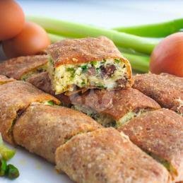 Keju menu Martabak Mamo, Cirebon