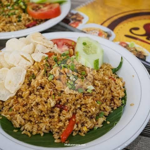 Nasi Telor Orak Arik menu Warmindo Dan Bubur Ayam Berkah Ibu