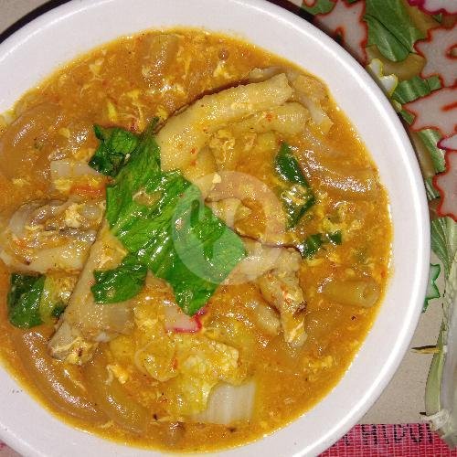 Seblak Ceker (sayur, Ceker, Krupuk, Kwetiau) Level 0-5 menu Seblak Makmun, Depan Karunia