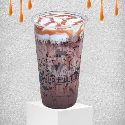 Choco Cream Caramel ( L ) menu Koba Kopi & Boba, Kebayoran Lama