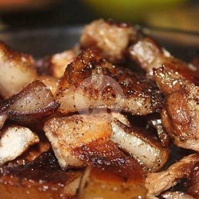 Bpk 1 / 2 Kg (GROSS), (B2 Samcan, Kuah Sop, Sayur, Sambal Getah & Ijo) menu BPK (Babi Panggang Karo) TUALAH SIRULO, Waringin Raya