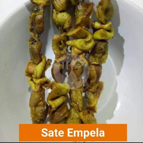 Sate Ampela menu Bubur Ayam Special Yusuf Khas Riau, Karang Tengah