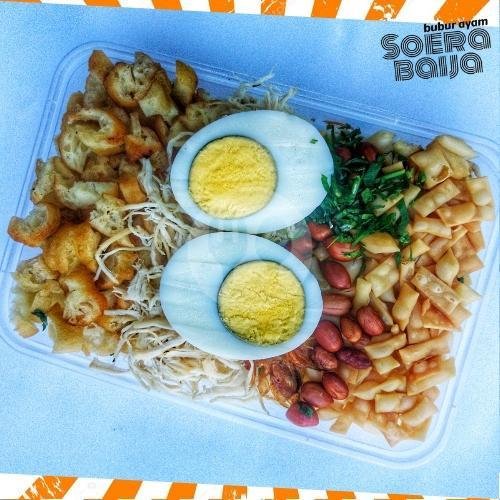 Bubur Ayam Telur Ceplok JUMBO!! menu Bubur Ayam SOERABAIJA, Jalan Medayu Selatan